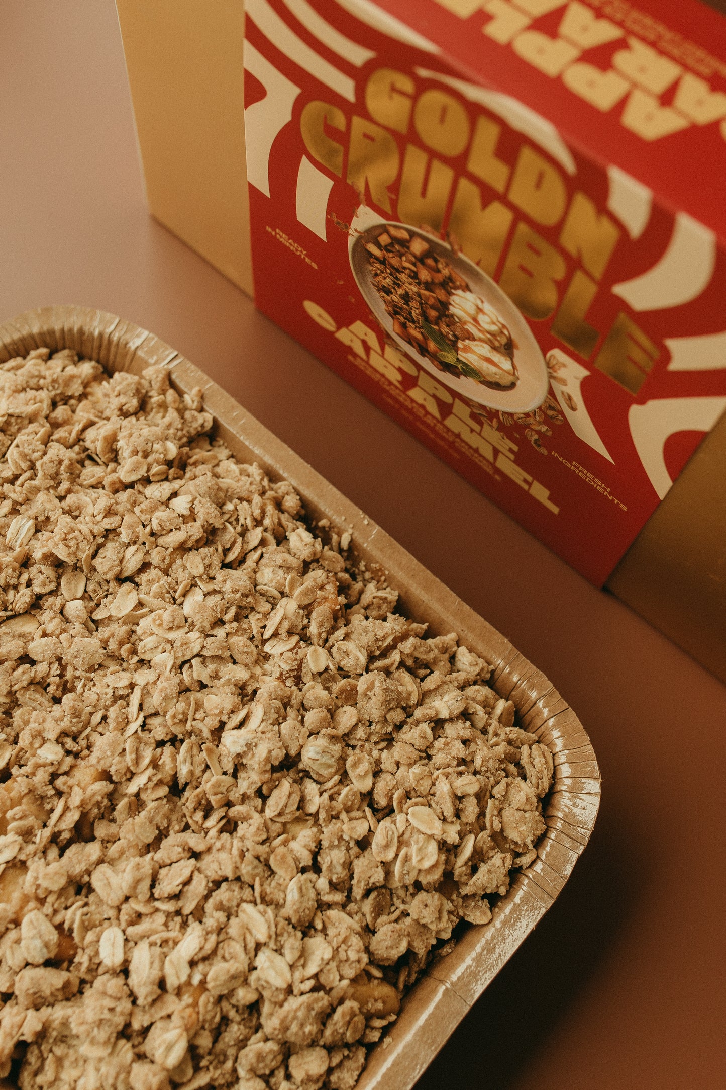 Apple Caramel Crumble