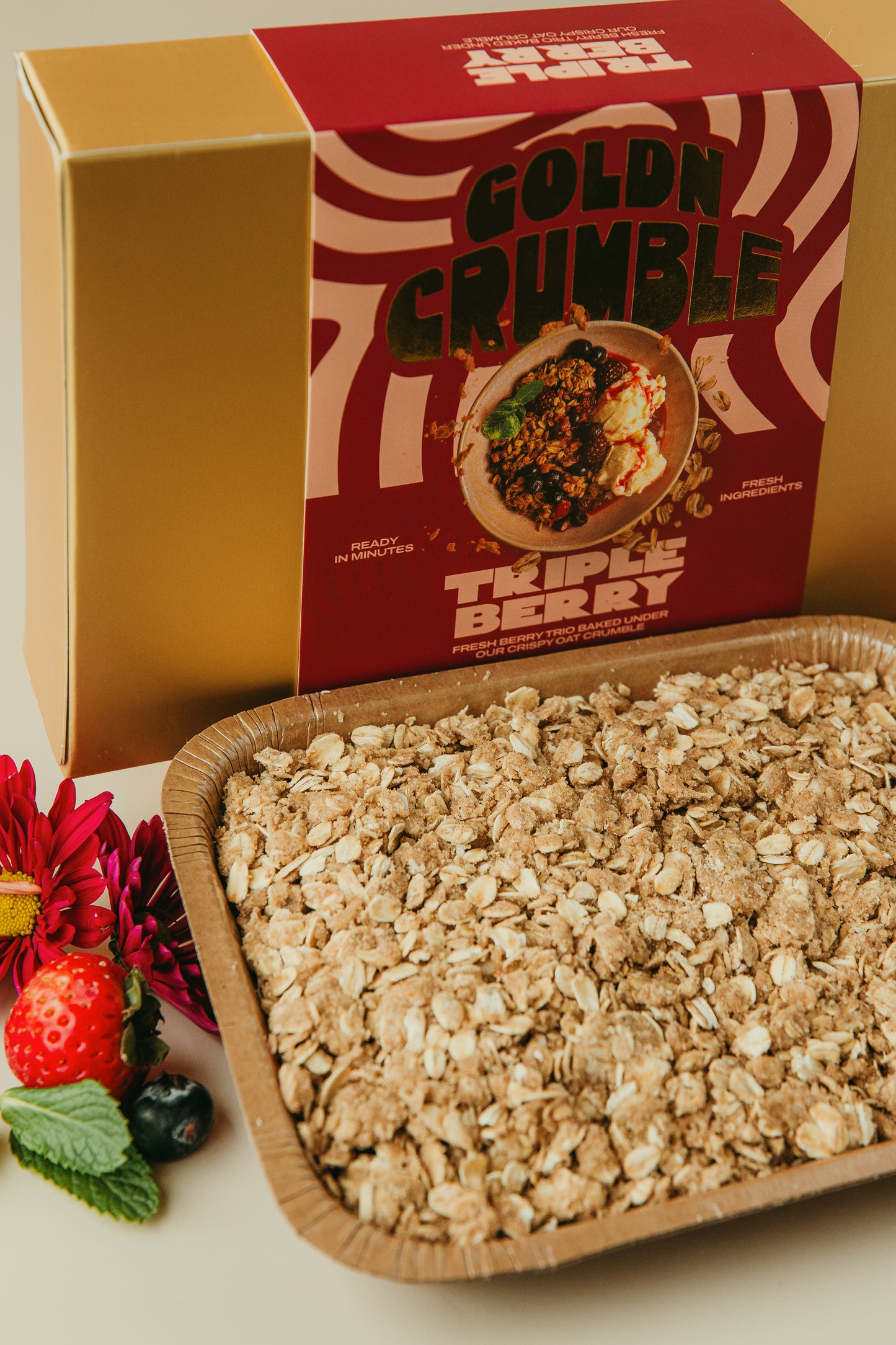 Triple Berry Crumble