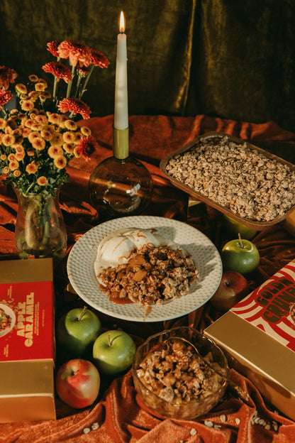 Apple Caramel Crumble