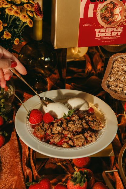 Triple Berry Crumble