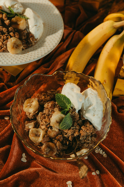 Banana & Dulce de Leche Crumble